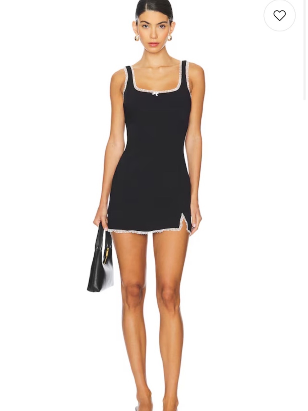 Valetta Romper in Black & Ivory Amanda Uprichard